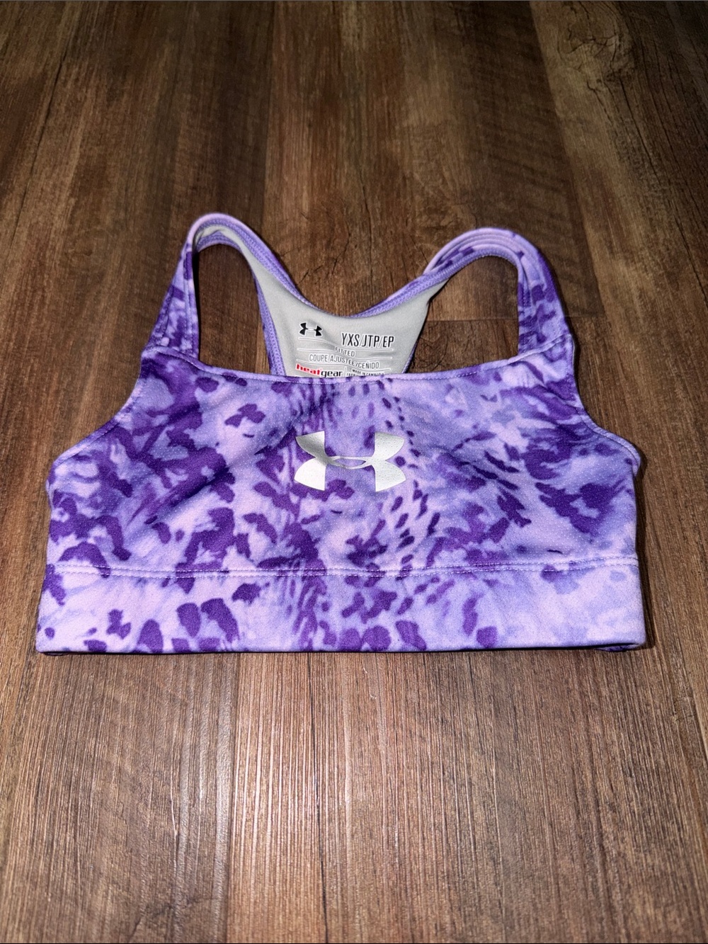 Under armour girls sports bra size XS